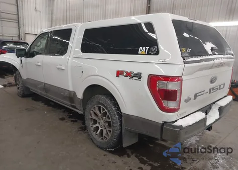 2022 Ford F-150 King Ranch из США, поврежденный, VIN 1FTFW1E53NFA93149